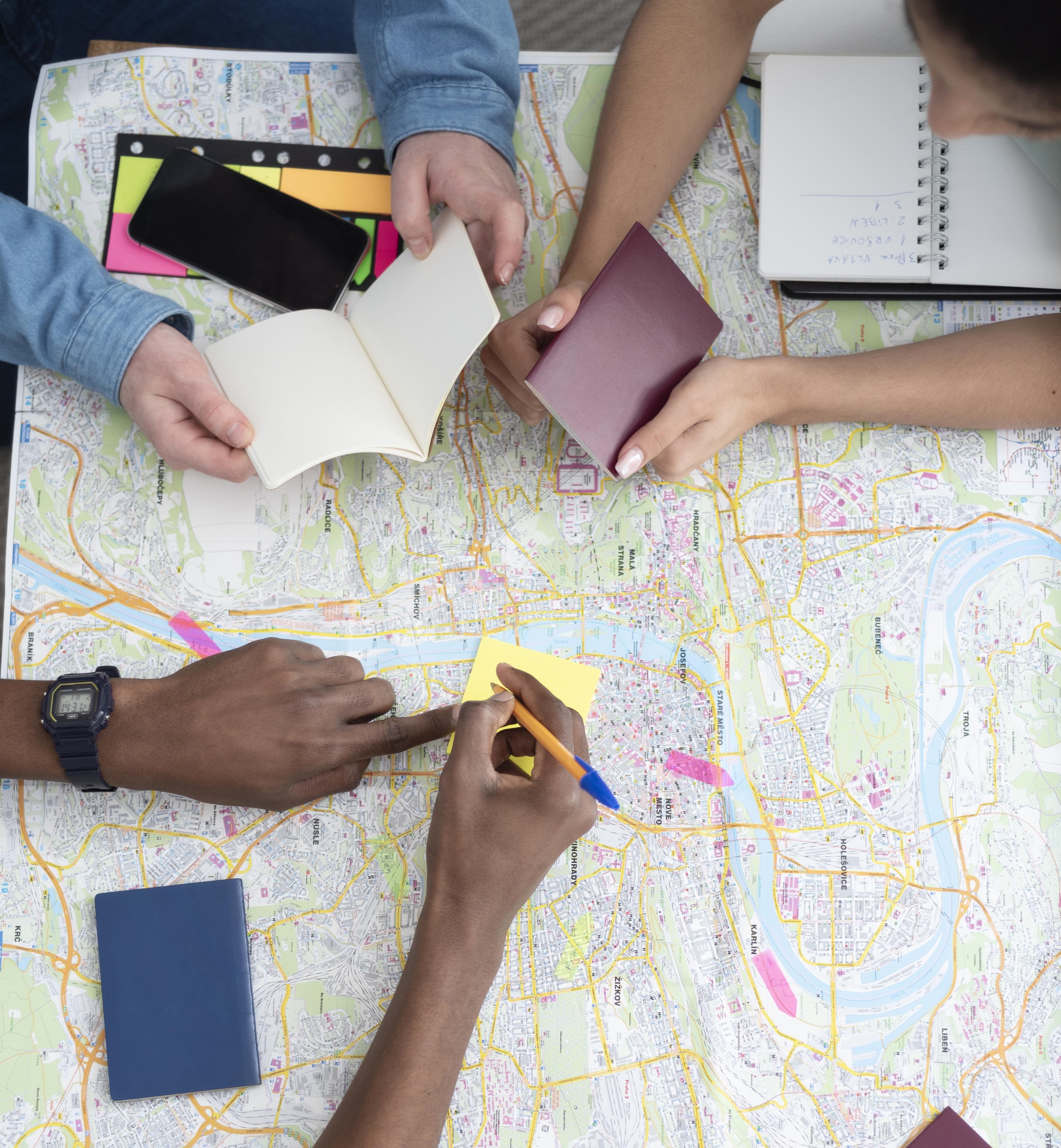 Interactive map of top travel countries from Canada – Wings Travels